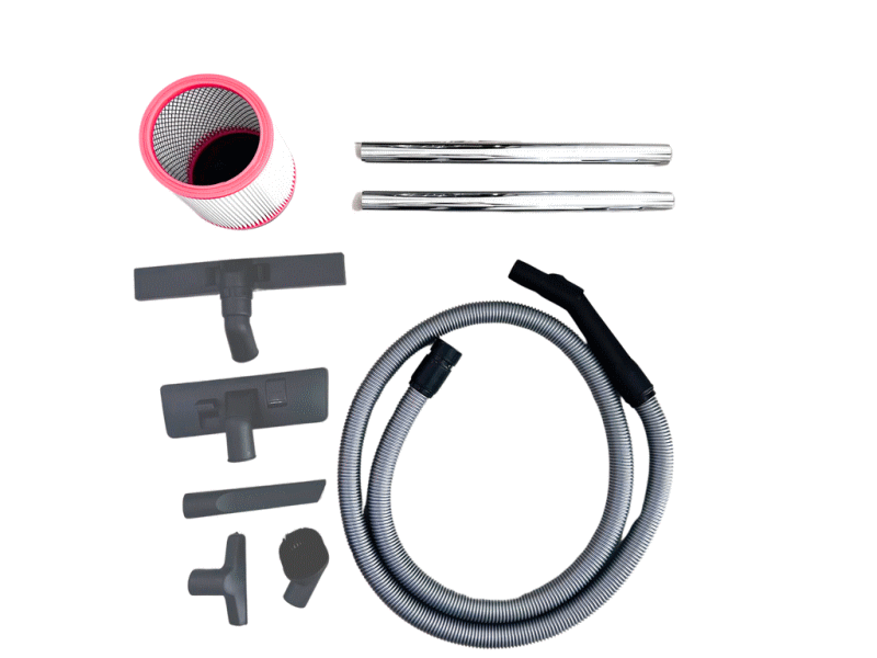 Máy hút bụi công nghiệp khô và ướt 15 Lít Amtek AT-151 (Hepa)