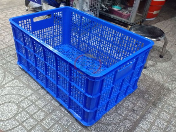 Sóng nhựa hở - Rổ nhựa hở 3T1 - 610x420x310 mm