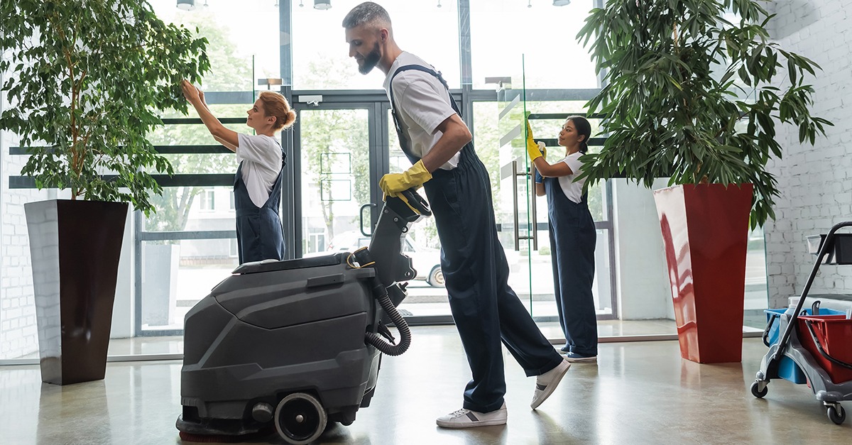 Quy trình sửa chữa máy chà sàn chuyên nghiệp