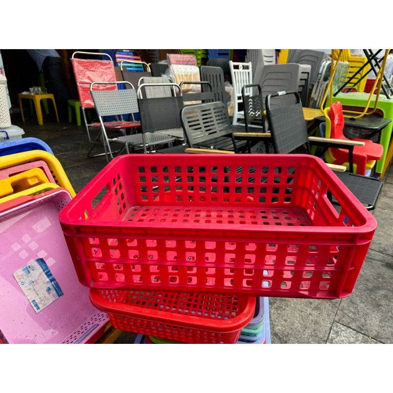 Sọt nhựa có thiết kế nhỏ gọn