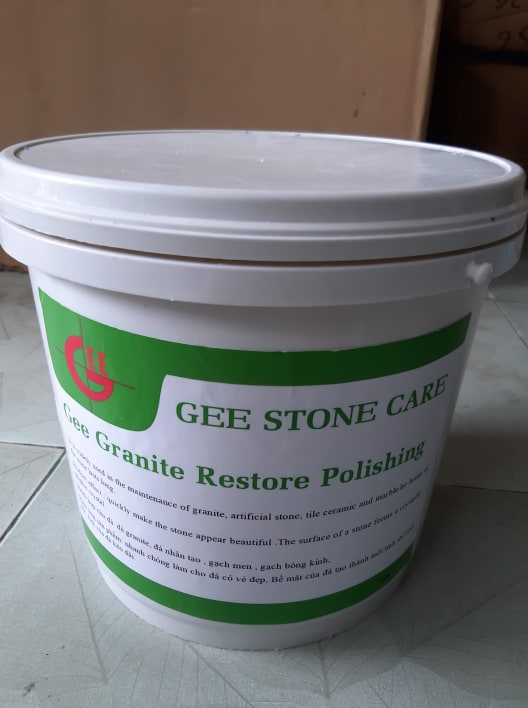 Hóa chất đánh bóng đá Granite Gee Stone Care G10, Thùng 5kg
