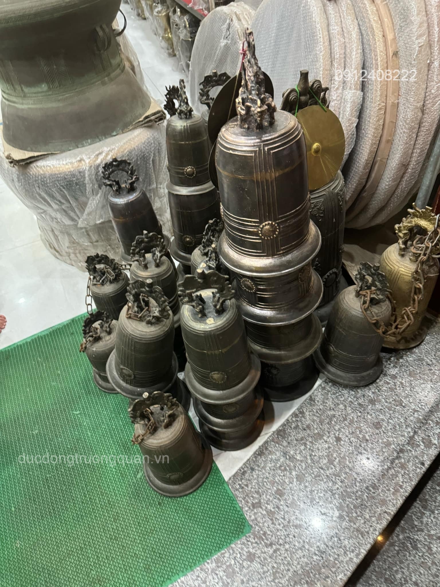 BÁN CHUÔNG ĐỒNG CÁC KÍCH THƯỚC GIÁ TẠI XƯỞNG