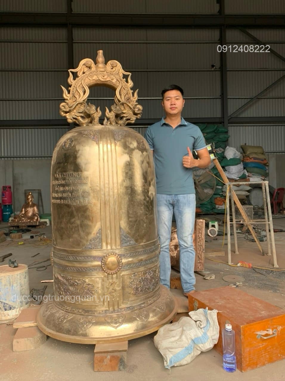 ĐÚC ĐẠI HỒNG CHUNG CỠ LỚN THEO YÊU CẦU