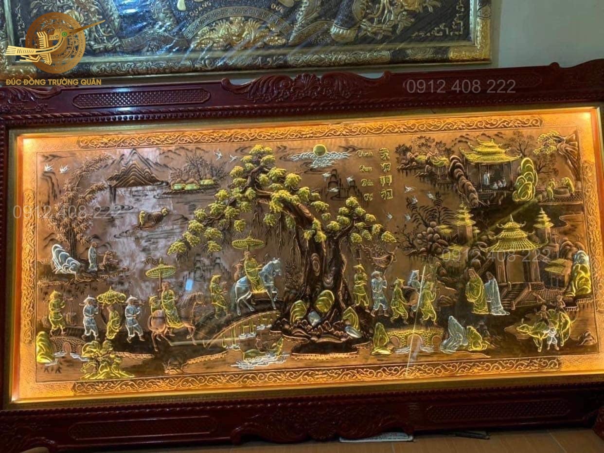 Tranh Vinh Quy Bái Tổ