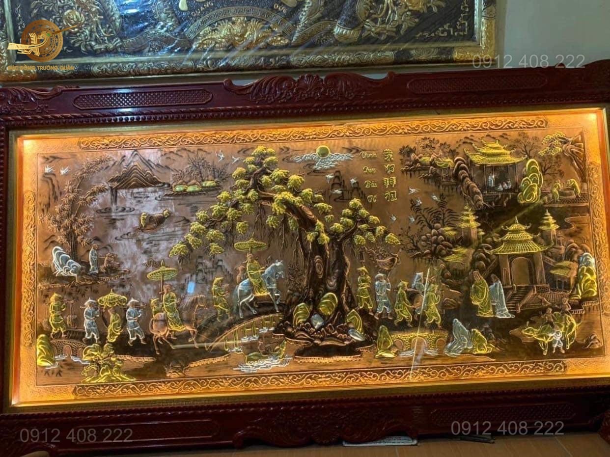 Tranh Vinh Quy Bái Tổ