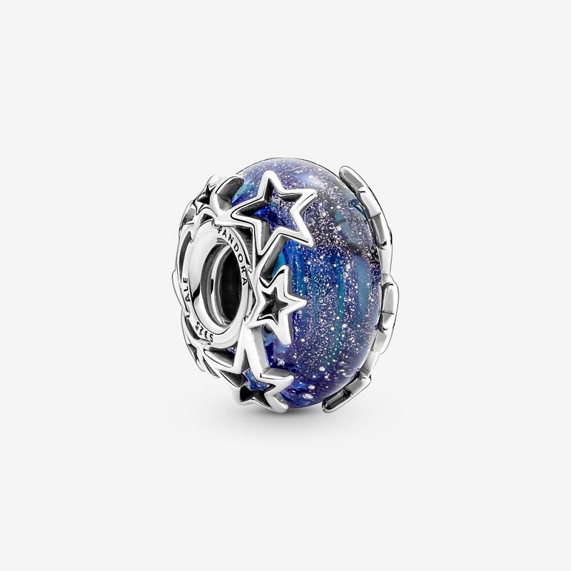 Charm Bạc Pandora Moments Murano Dải Ngân Hà