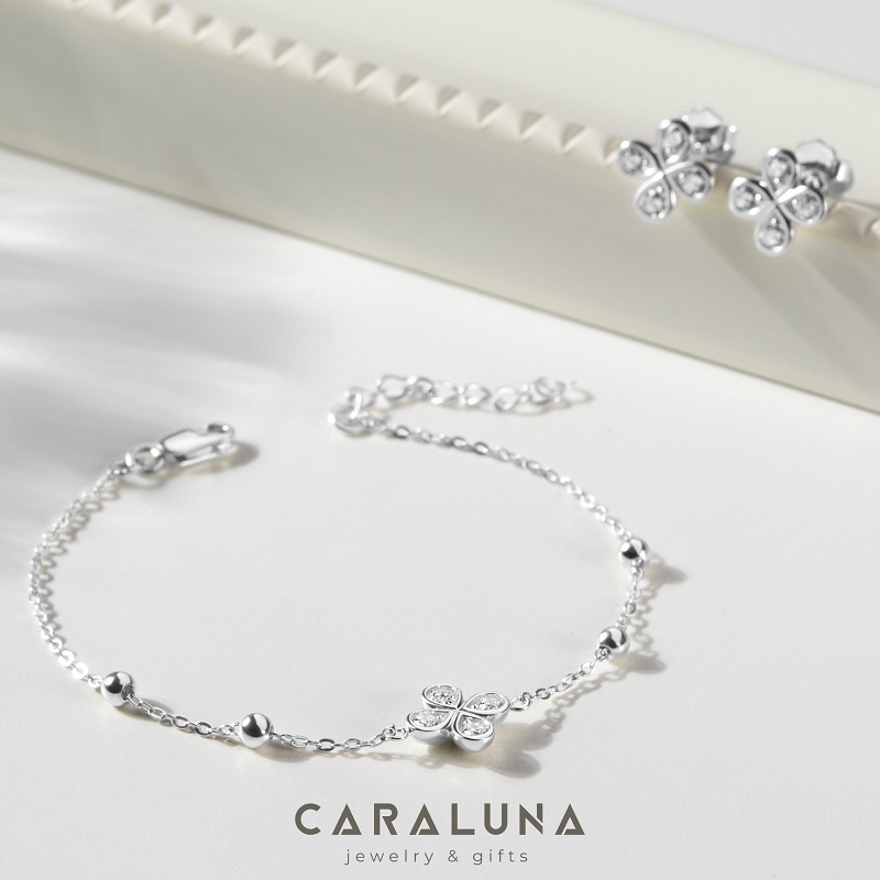 Lắc chân bạc 925