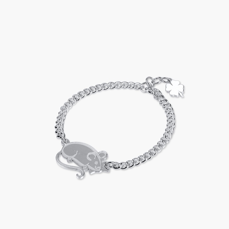 Lắc Bạc Cho Bé Chuột Nhỏ