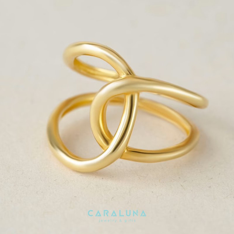 Nhẫn Xoắn Bạc 925 Gắn Kết Better Together