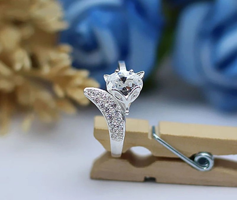 Nhẫn hồ ly bạc đem lại may mắn