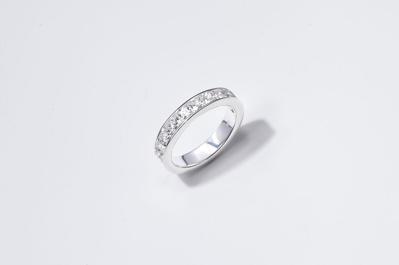 Nhẫn Bạc 925 Đính Đá Bezel Classic Bản Lớn - Timeless