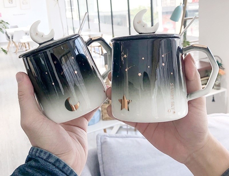 Tham khảo ly sứ đôi tình yêu