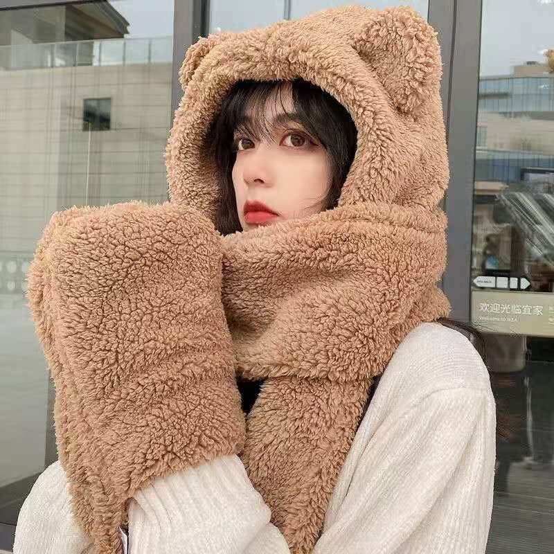 Tặng khăn và găng tay cho bạn gái