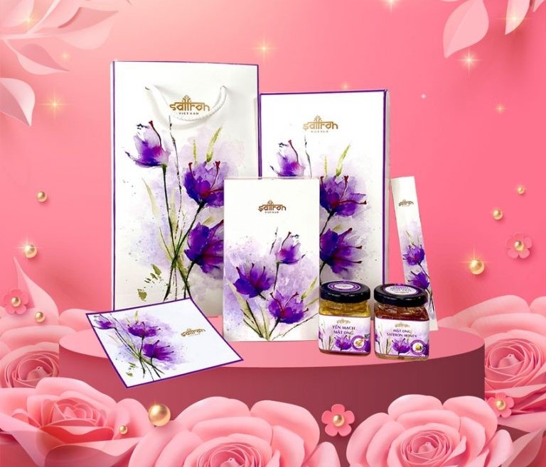 Aimée Box | Hộp quà Nhụy hoa nghệ tây JAHAN & 2 hũ mặt nạ Saffron