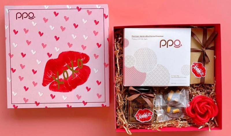 Set quà Valentine - A Kiss For Him