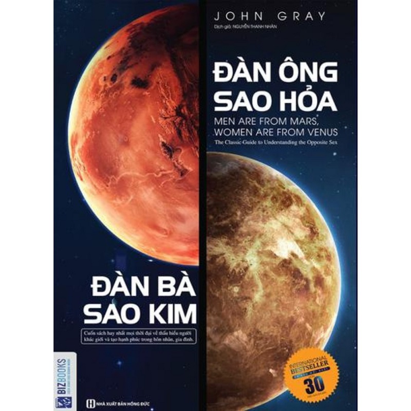 Sách Đàn ông sao Hỏa, đàn bà sao Kim - John Gray