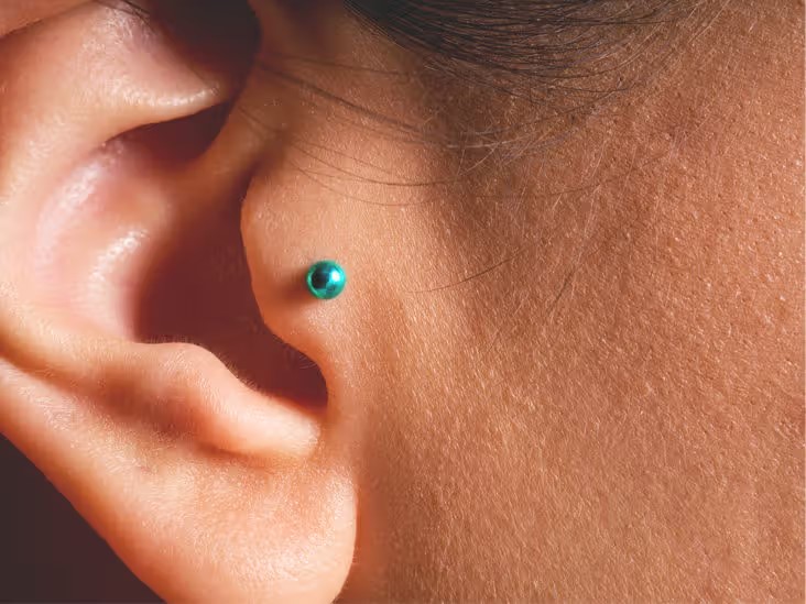 Xỏ khuyên vị trí Tragus