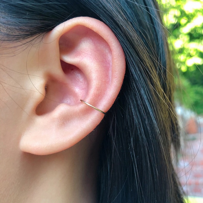 Xỏ khuyên vị trí Conch
