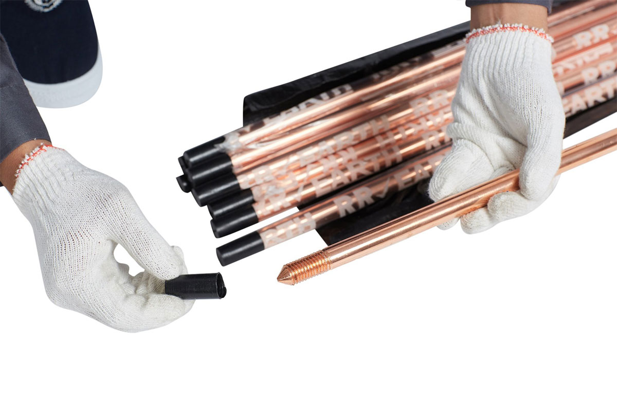 Cọc tiếp địa mạ đồng Ram Ratna