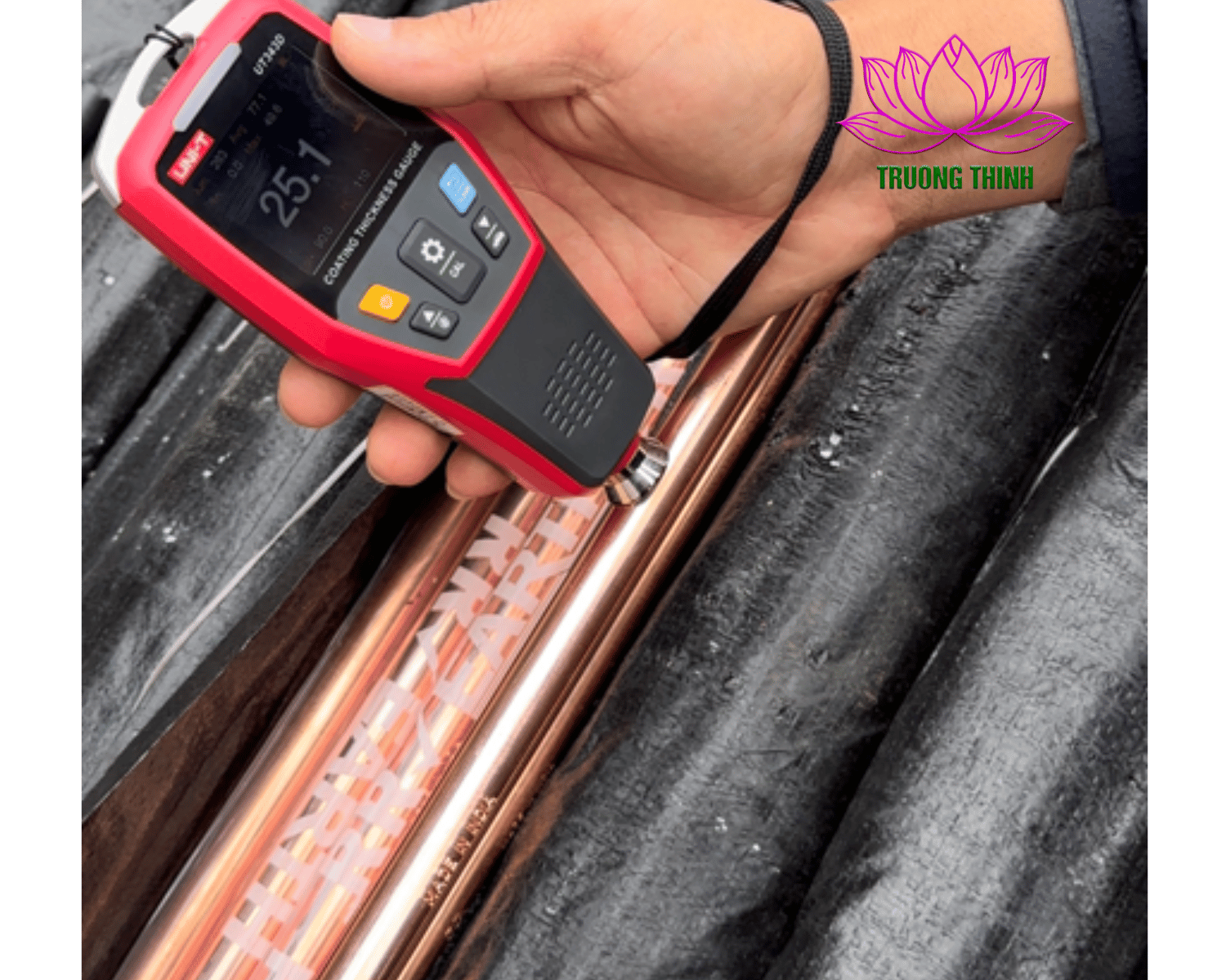 đo lớp mạ cọc tiếp địa Ram Ratna