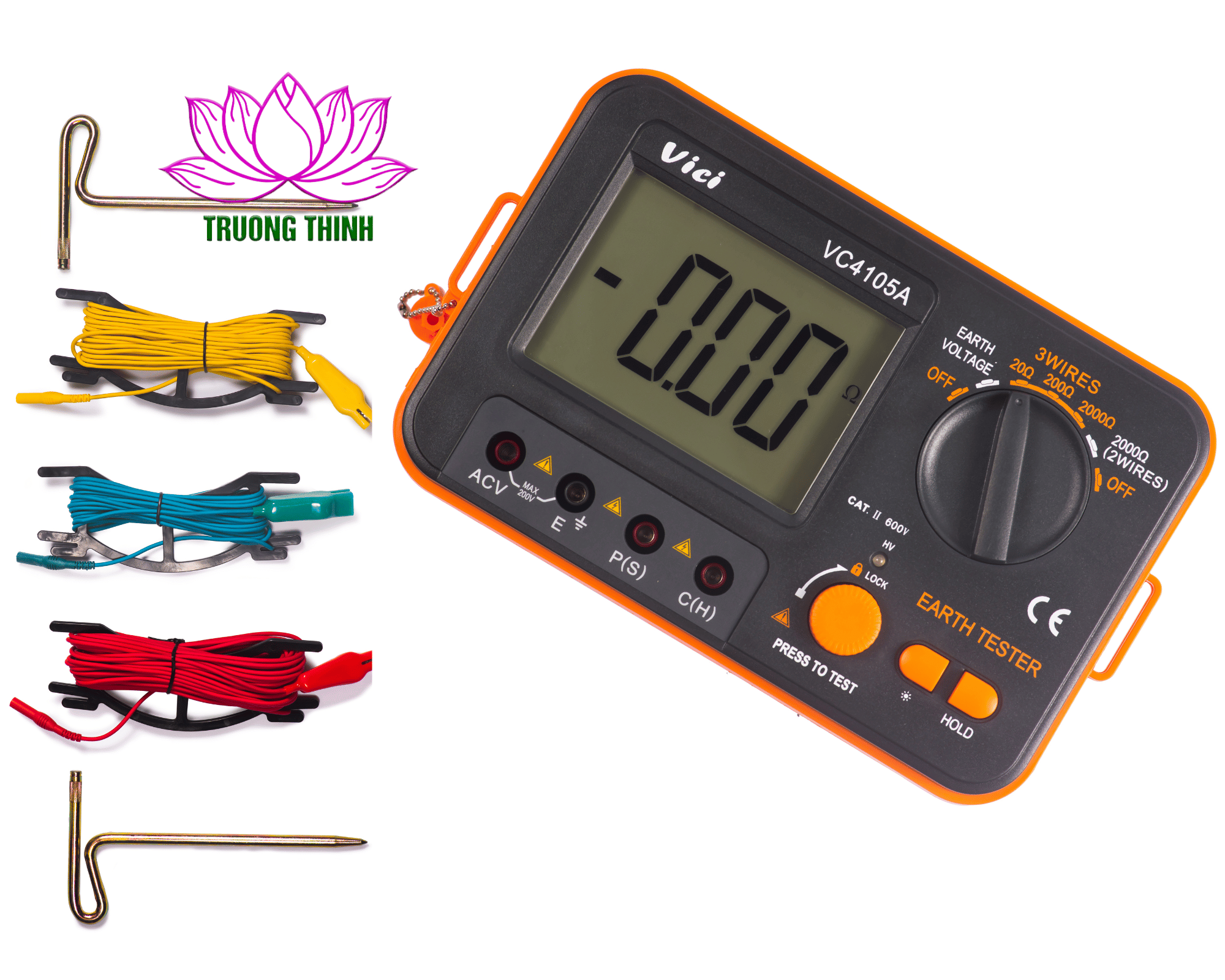 Đồng hồ đo điện trở đất