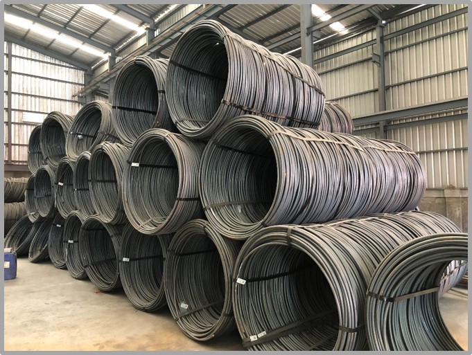 Thép dùng để sản xuất cọc tiếp địa