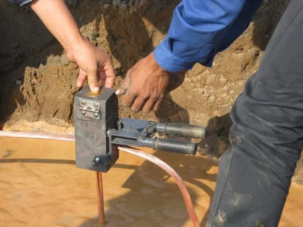 Thi công Cọc tiếp địa