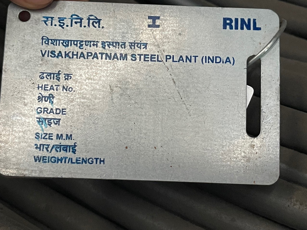 chứng nhận thép