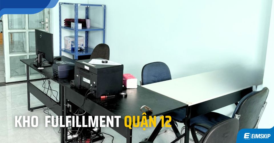 kho quản lý và hoàn tất đơn hàng của eimskip