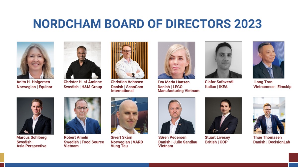 CEO Eimskip Vietnam được bầu vào Hội đồng quản trị Hiệp hội NordCham 2023