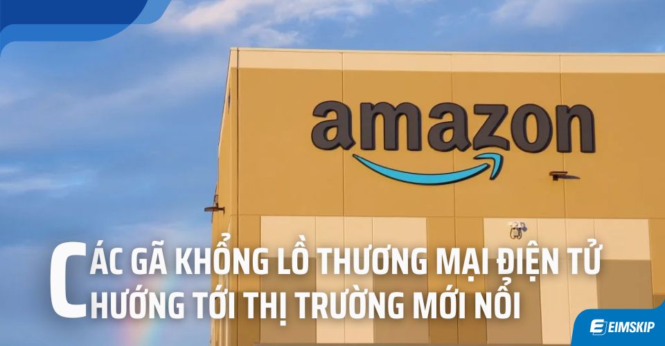 Các Gã Khổng Lồ Thương Mại Điện Tử Hướng Tới Thị Trường Mới Nổi