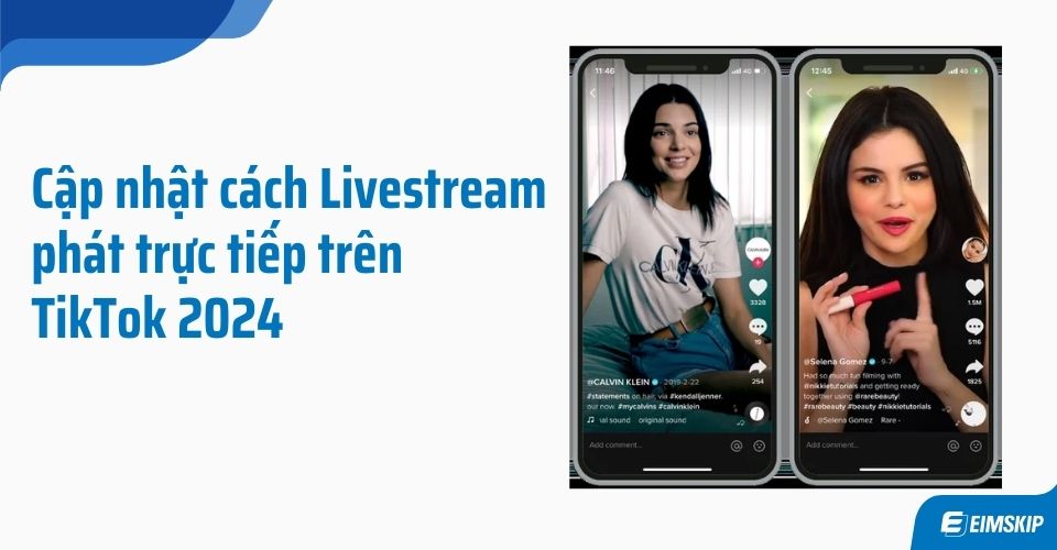cách livestream phát trực tiếp trên tiktok