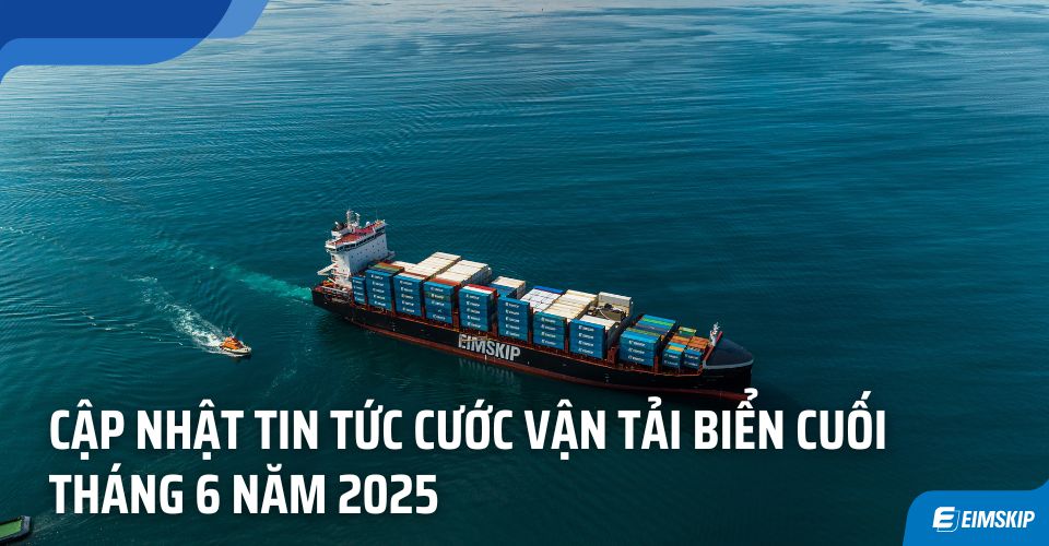 Cập Nhật Cước Vận Tải Biển Cuối Tháng 6/2025
