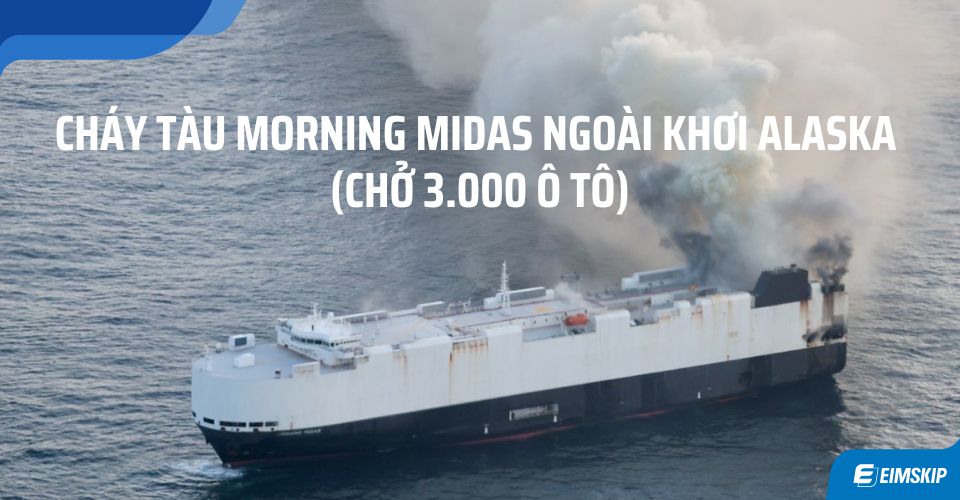 CHÁY TÀU MORNING MIDAS