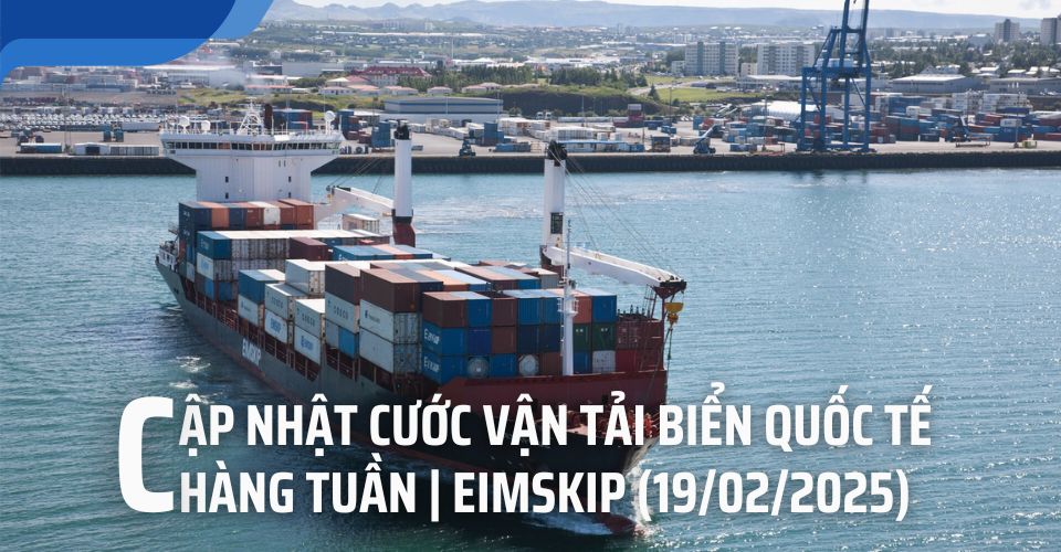 cước vận tải biển quốc tế 19.02.2025