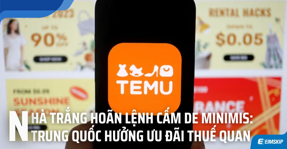 DE MINIMIS LÀ GÌ? HOÃN LỆNH CẤM DE MINIMIS
