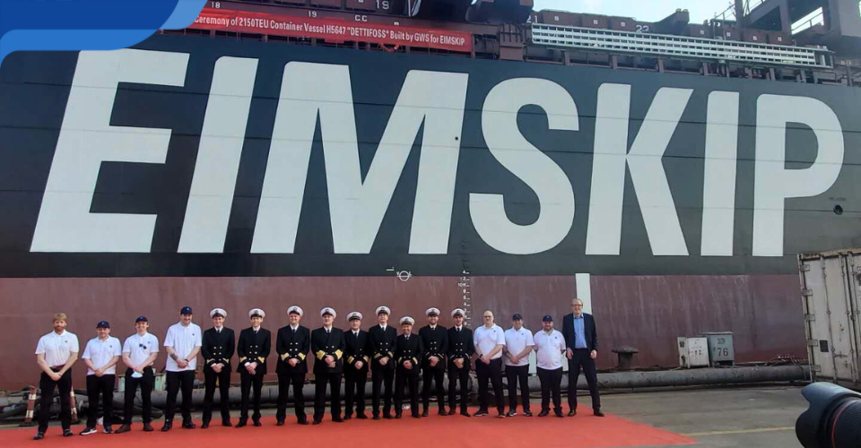 Eimskip vận chuyển hàng đông lạnh dẫn đầu thị trường