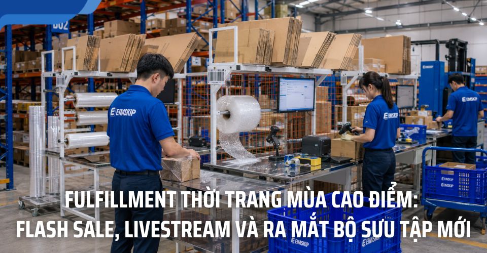 Fulfillment Thời Trang Mùa Cao Điểm