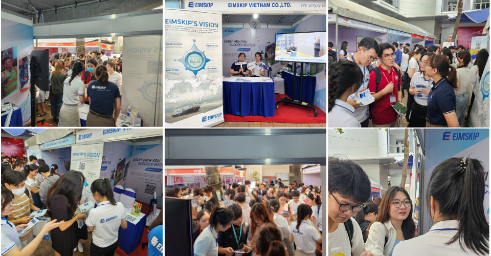Eimskip tham gia bảo trợ nội dung tại Career Fair 2024