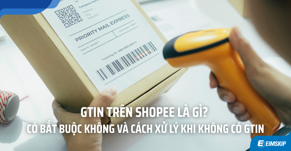 GTIN trên shopee là gì