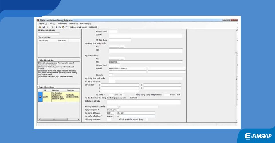 in mã vạch hải quan