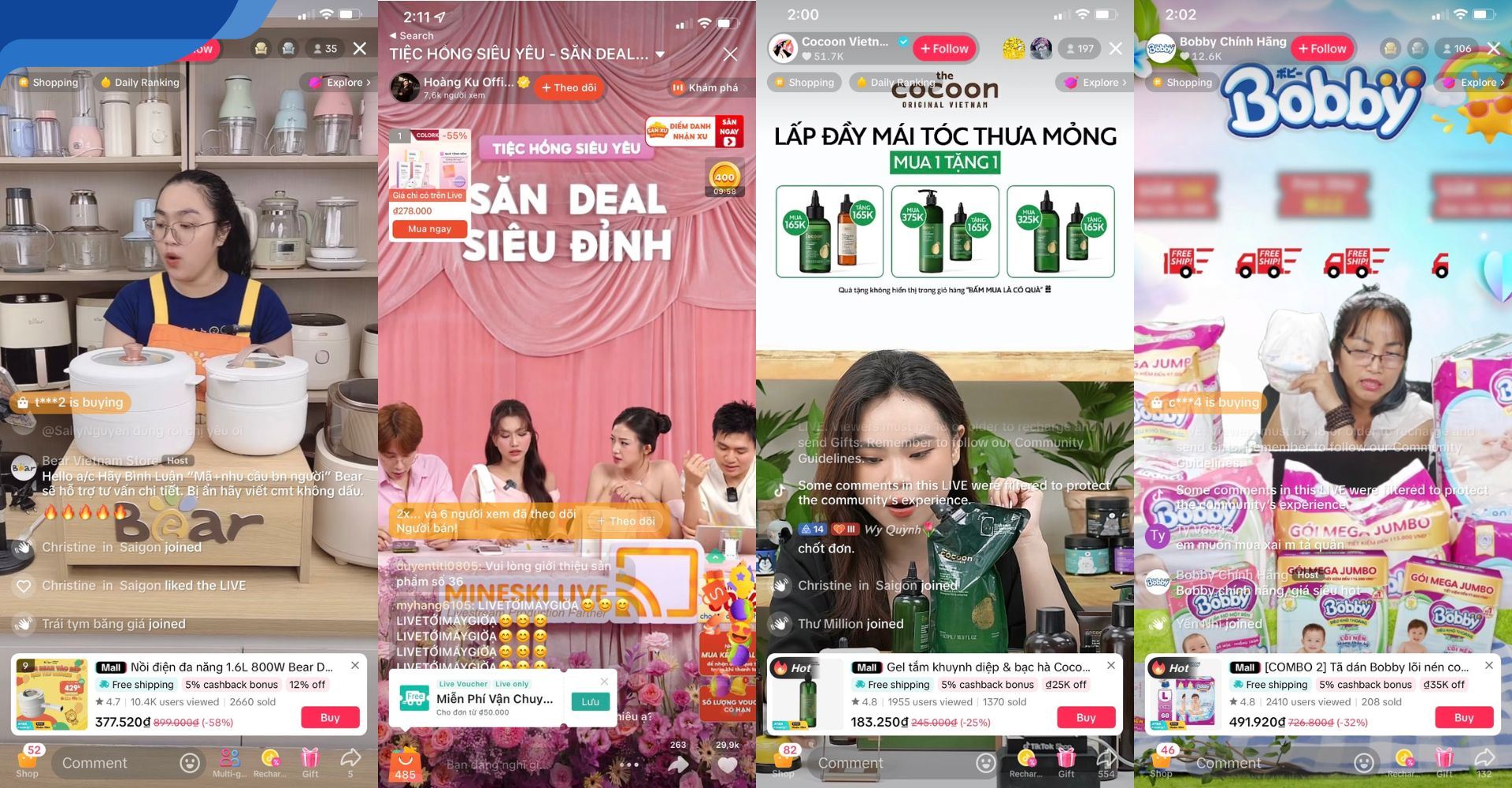 Livestream bán hàng xu hướng