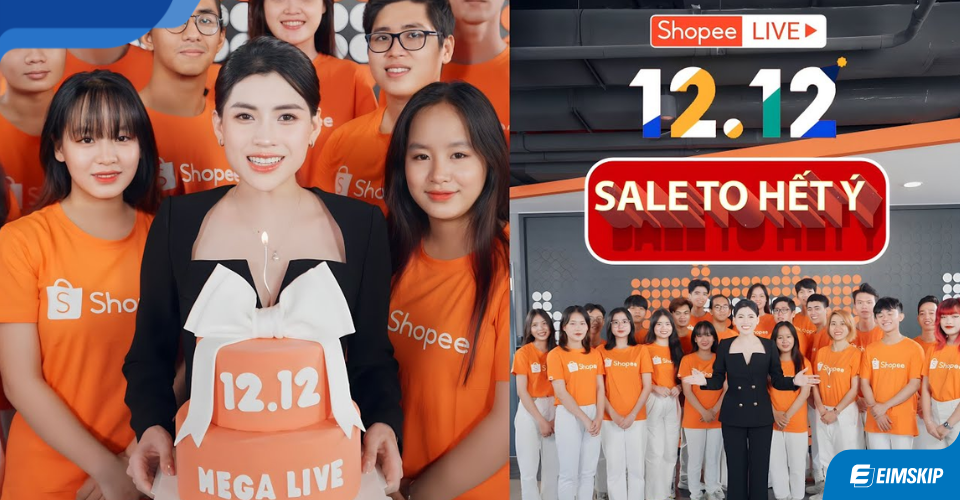 livestream bán hàng trên shopee