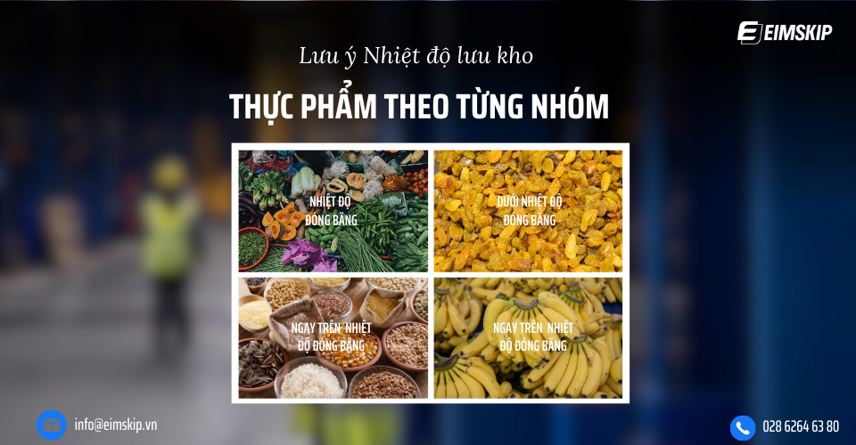 giải pháp lưu kho rau củ quả