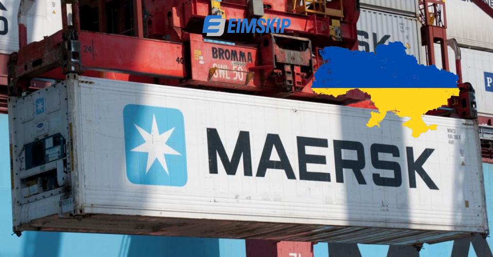 Maersk vận chuyển đến Cảng Reni - Ukraine