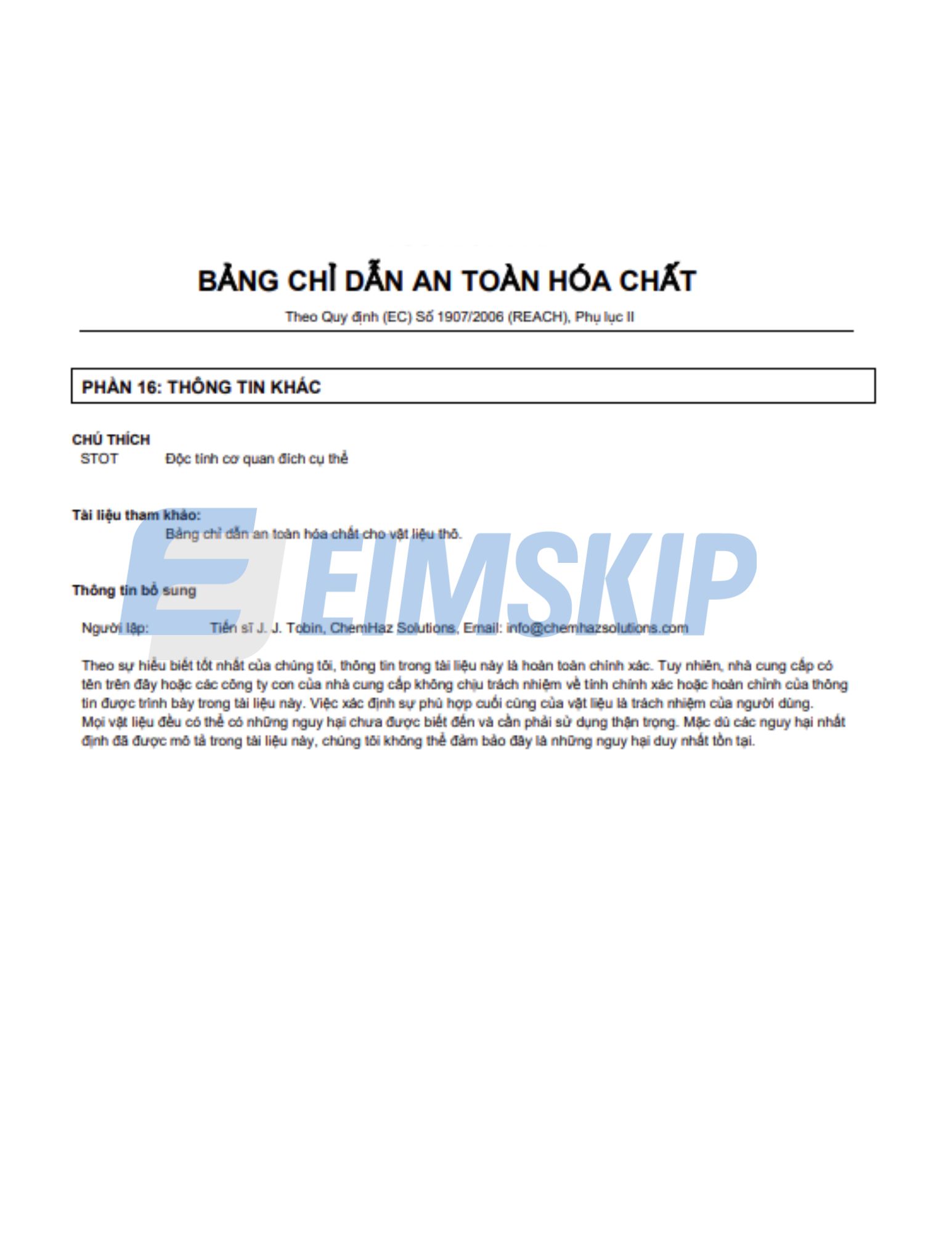 MSDS là gì? Cách tra cứu MSDS