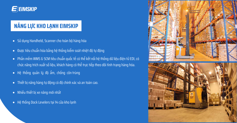 Dịch vụ kho lạnh cho thực phẩm phải thỏa mãn điều kiện gì?