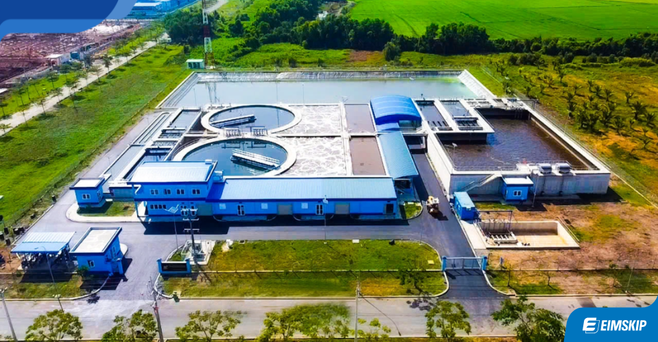 Nhà máy xử lý nước tập trung tại KCN Thành Thành Công