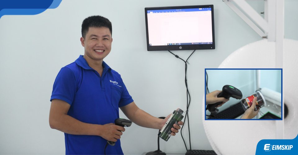 Quét Mã Vạch Trong Quy Trình Vận Hành Kho Tại Eimskip