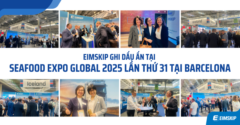 Eimskip Ghi Dấu Ấn Tại Seafood Expo Global 2025